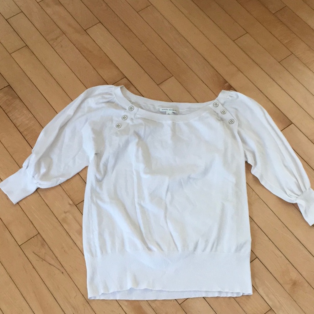 Banana Republic 3/4 length shirt